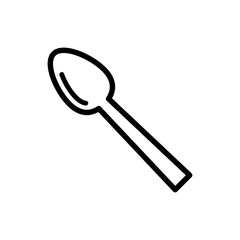 Spoon icon vector