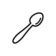 Spoon icon vector