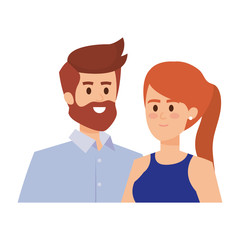 adults parents couple avatars characters