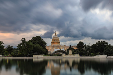 reflection of capitol