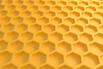 3d yellowhoneycomp simple minimal 