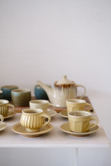 Japanese table ware / dishes / cups / Asian