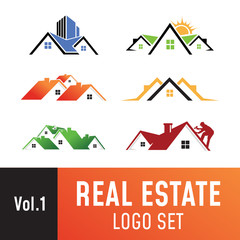 Real estate logo set vol.1