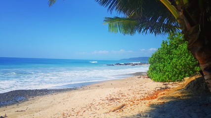  Beautiful landscape on the beach