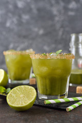 Matcha green tea lemonade