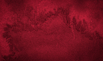 Rich burgundy watercolor frame with with bizarre natural divorces and stripes. Abstract background for design, layouts and patterns.