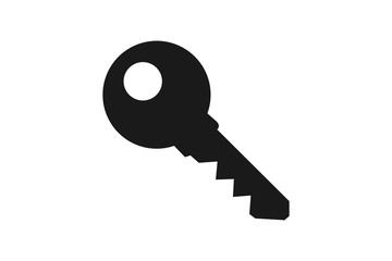 Key icon simple element illustration can be used for mobile and web