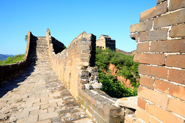 The Great Wall is in China.