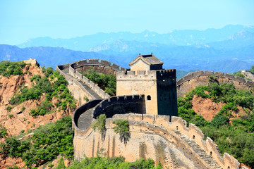 The Great Wall is in China.