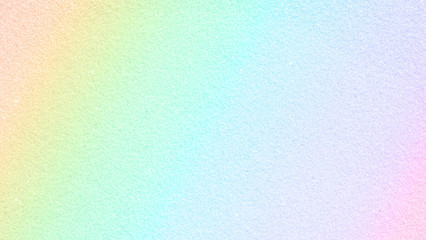 Rainbow glitter for an abstract background.