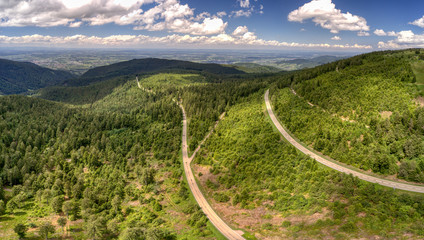 Bundesstrasse 500 im Nordschwarzwald