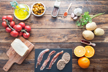 typical ingredients of spain