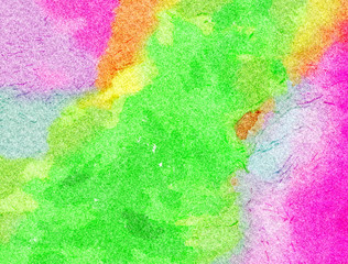Obraz na płótnie Canvas Abstract watercolor background. Water paint on paper. Acrylic wet effect.