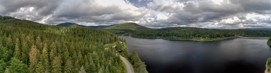Schwarzenbachsee Panorama