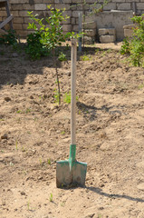 Shovel, belonging for household and construction work.