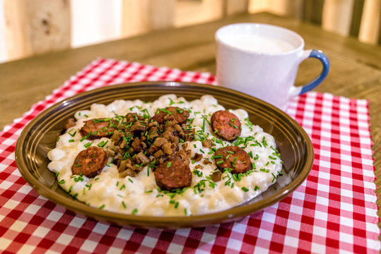 Bryndzove halusky - slovak national food