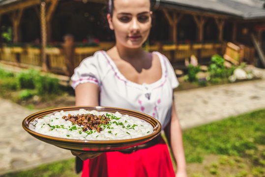 Bryndzove halusky - slovak national food