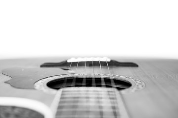 Acoustic guitar that is classic and beautiful