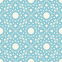 Vector Asian Linear Geometric Pattern