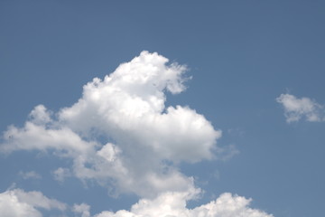 Cloud on background sky