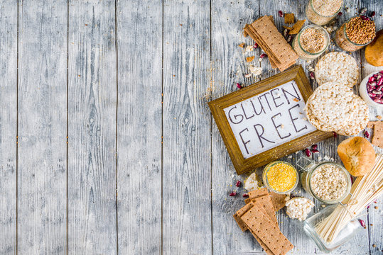 Assortment of gluten free food