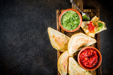 Latin American food, empanadas