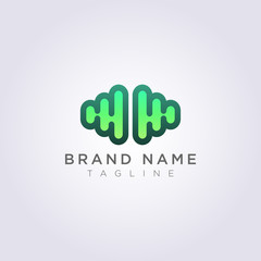 Modern Brain Logo Icon Design