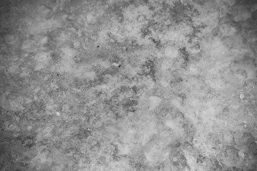Fototapeta na wymiar Monochrome texture of street ice