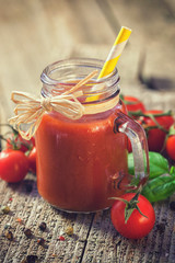 Fresh Homemade Tomato Juice