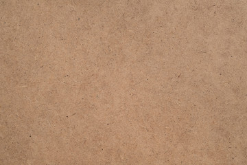 Construction material. Brown plywood texture abstract art background. Solid color LDF surface. Empty space.
