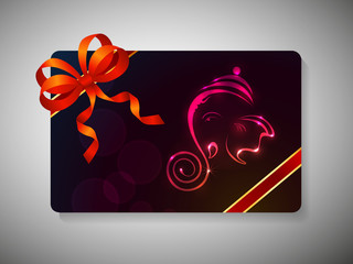 Gift card for Diwali festival.