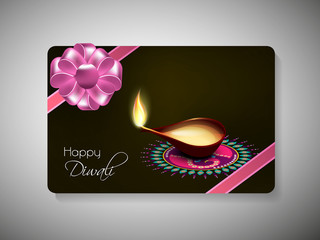 Gift card for Happy Diwali.