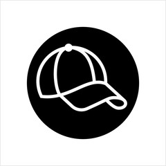 Baseball Cap Icon, Base Ball Hat Design