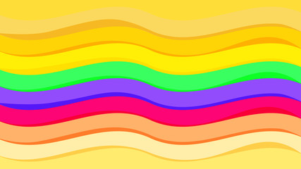 colorful rainbow colors background, abstract colorful wave line, wallpaper rainbow curve multicolor stripes, rainbow art line colors for graphic design, multi colors modern art line style yellow pink