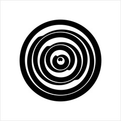 Concentric Circle Abstract Shape