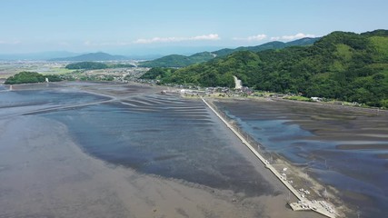 A road that sinks into the sea at high tide (Nagabeta-Kaisyouro)