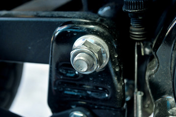 Equipment parts And various parts 4-stroke motorcycle.