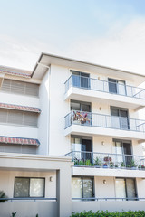 Outside View of Balconies