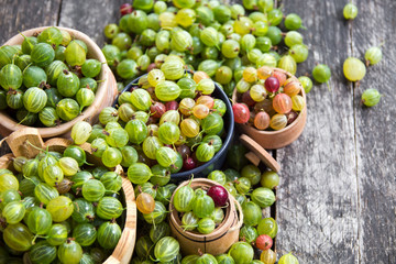 Fresh gooseberries  original bowls
