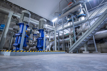 Water treatWater treatment plant with filtration system and pumping stationment plant with...