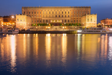 Obraz premium Royal Palace in Stockholm, Sweden