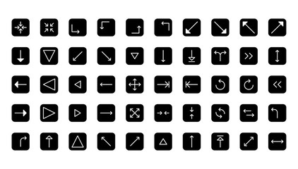Arrows Glyph Icons