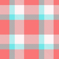Tartan, plaid pattern seamless vector illustration. Checkered texture for clothing fabric prints, web design, home textile.