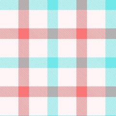 Tartan, plaid pattern seamless vector illustration. Checkered texture for clothing fabric prints, web design, home textile.