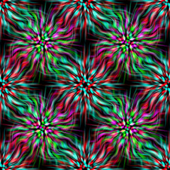 Seamless twirls abstract