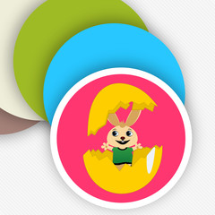 Easter celebratons concept canbe use as flyer, banner or poster.