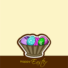 Easter celebratons concept canbe use as flyer, banner or poster.