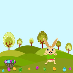 Easter celebratons concept canbe use as flyer, banner or poster.