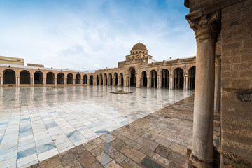 The Great Mosque of Kairouan in Tunisia