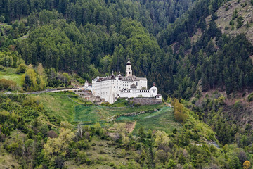 Obraz premium Monastery Marienberg South Tyrol, Italy Europe